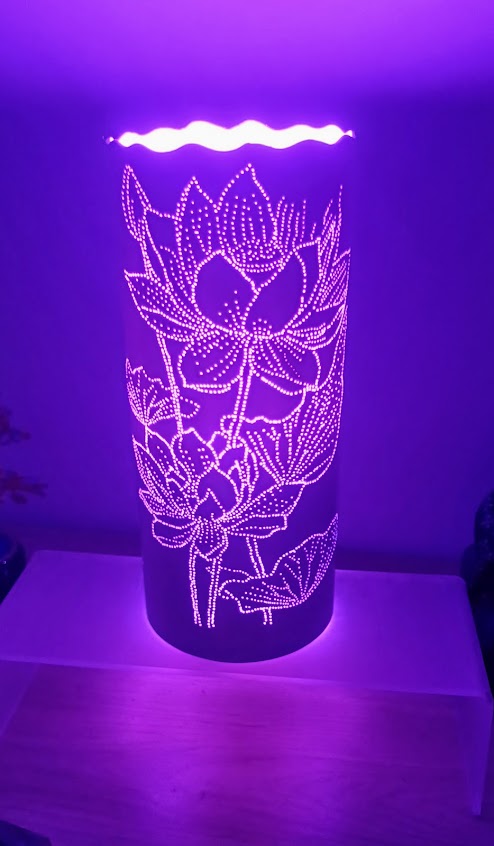 Lampe fleur