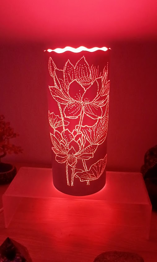 Lampe fleur