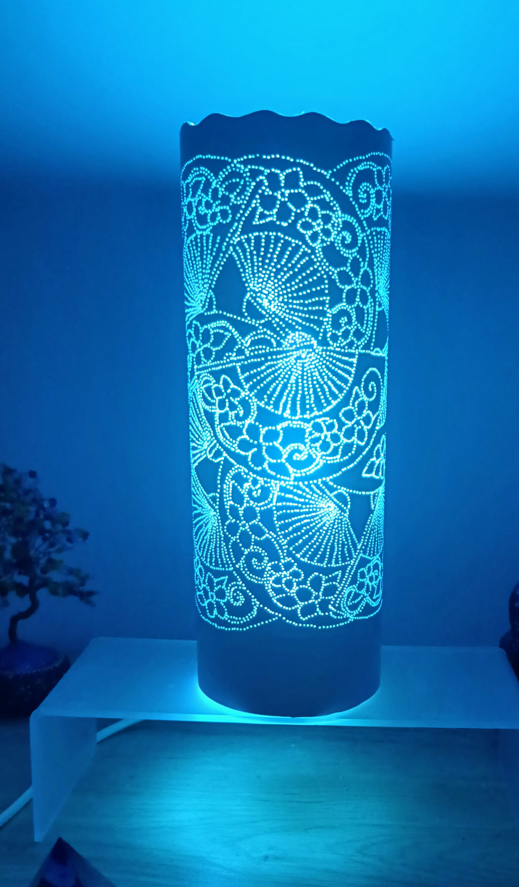 Lampe éventail