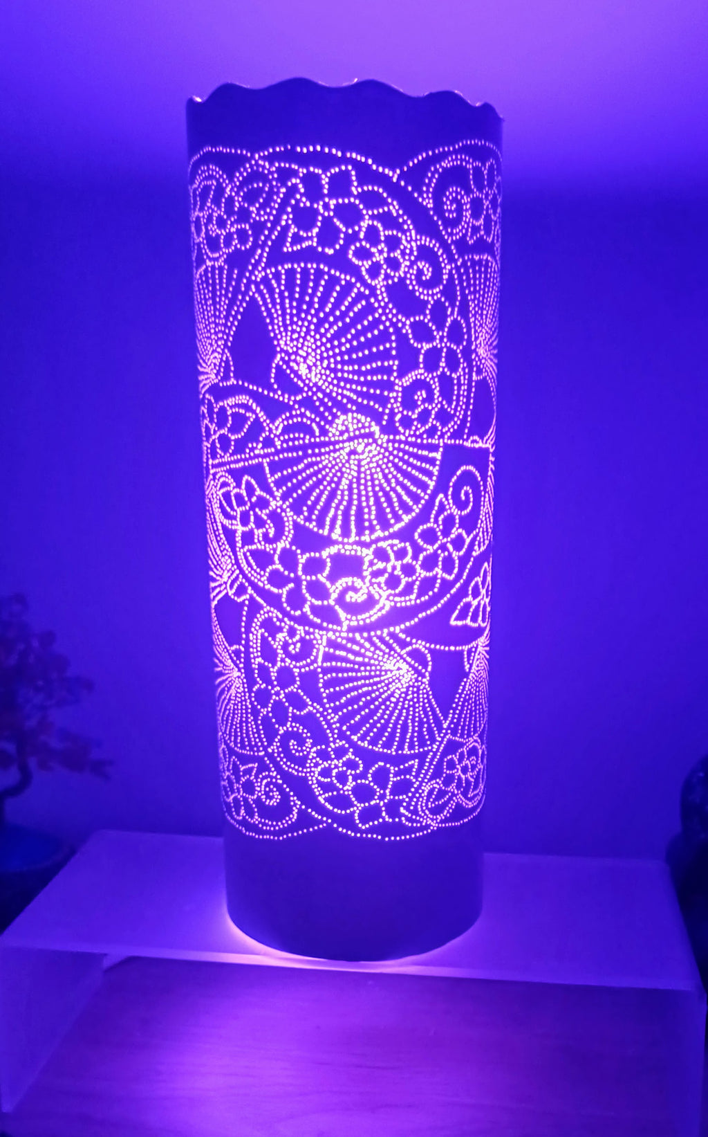 Lampe éventail