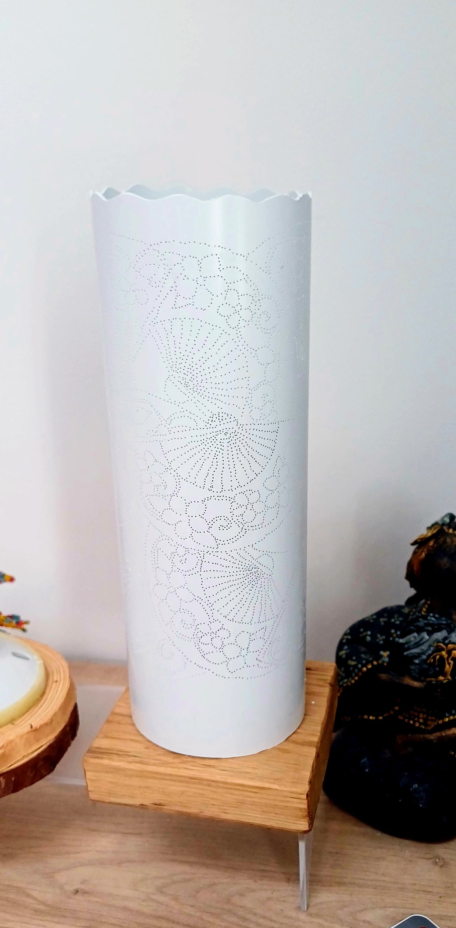 Lampe éventail