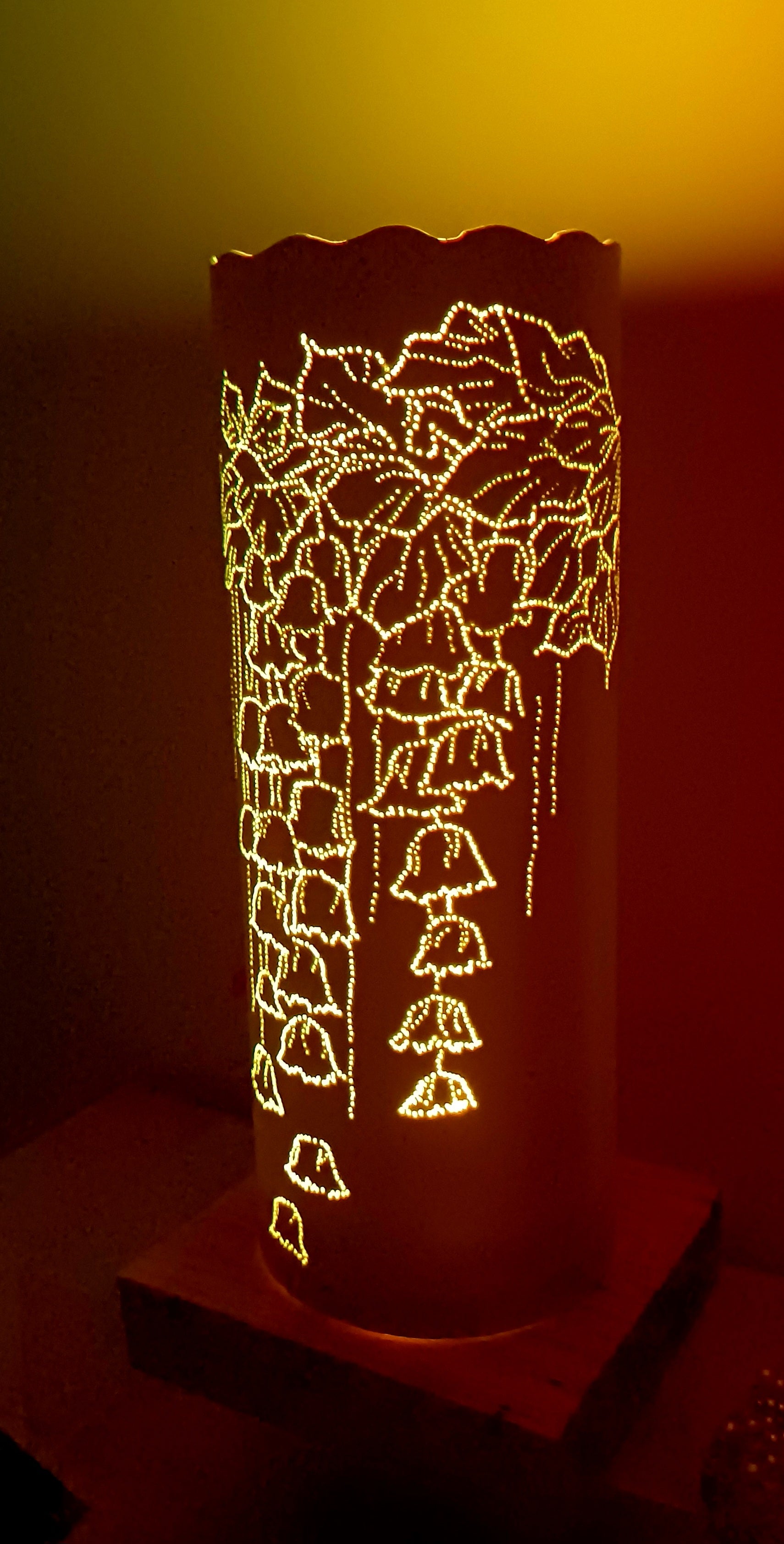 Lampe grappe Fleur